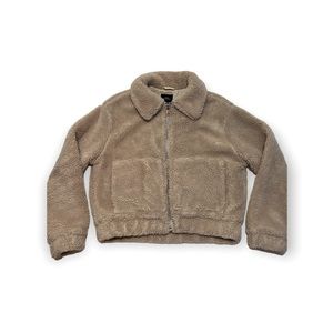 Urban Outfitters Teddy Jacket, Size S